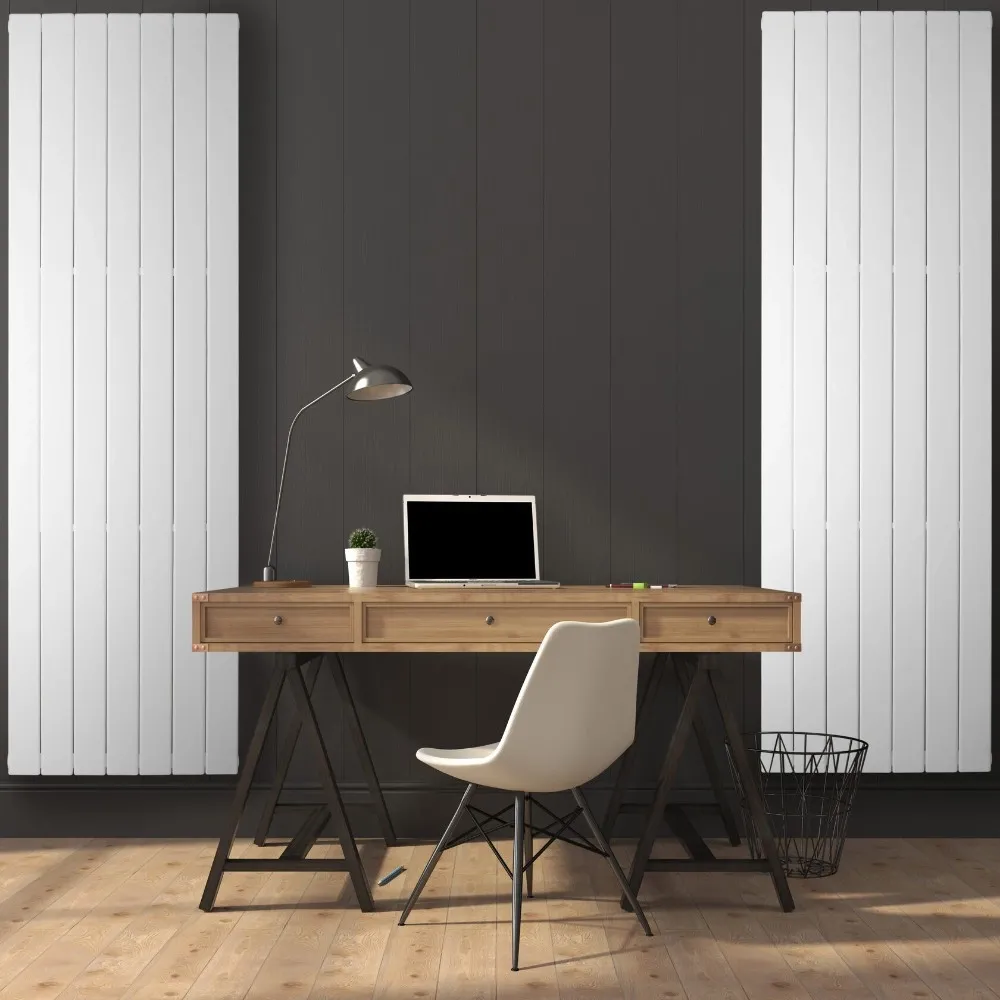Трубчастий радіатор Betatherm вертикальний Terra TV1 1800x501 (Білий RAL9016М, підк. №99) Фото - 2
